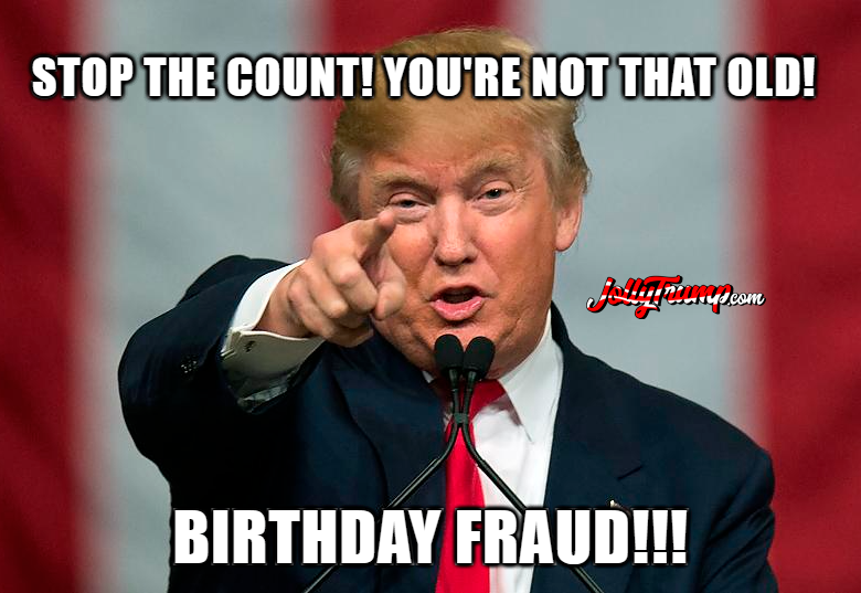 Meme Bday Trump